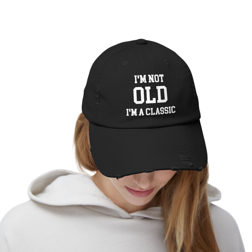 Distressed Cap - I'm A Classic