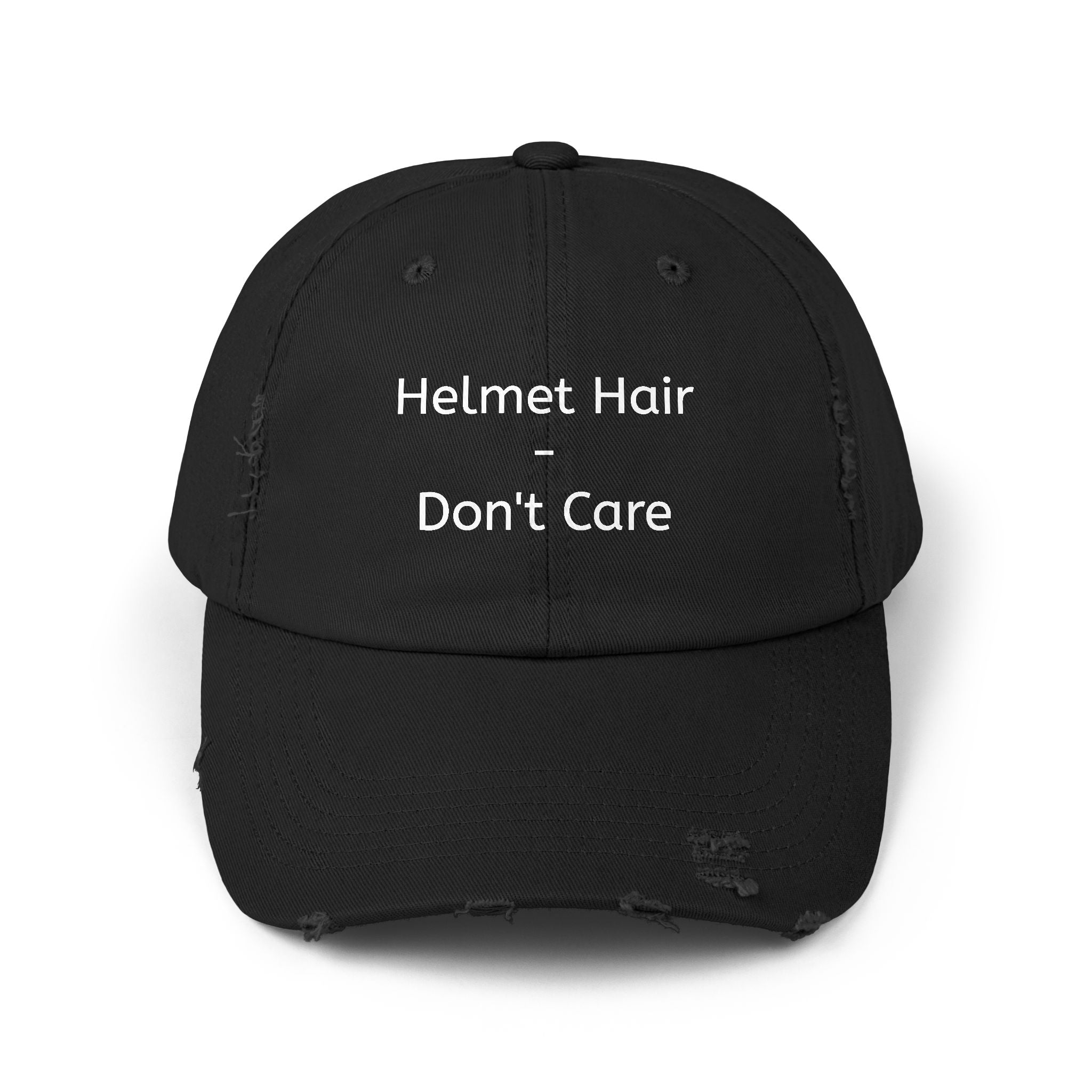 Distressed Cap - Helmet Hair