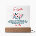 Acrylic Bundle - To my daughter, wherever your journey in life may take you - DearTreasure