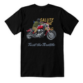 T-Shirt: Salute the Flag ... Twist the Throttle"