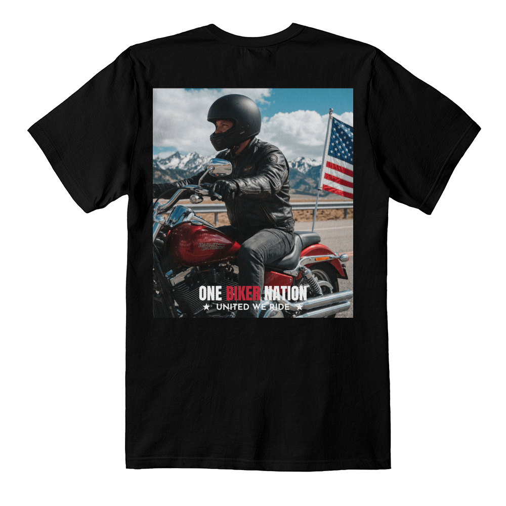 t shirt - One Biker Nation