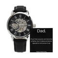Dad - Proof that anyone can become a father, but it takes someone special to not screw it up. Happy Fathers Day - DearTreasure