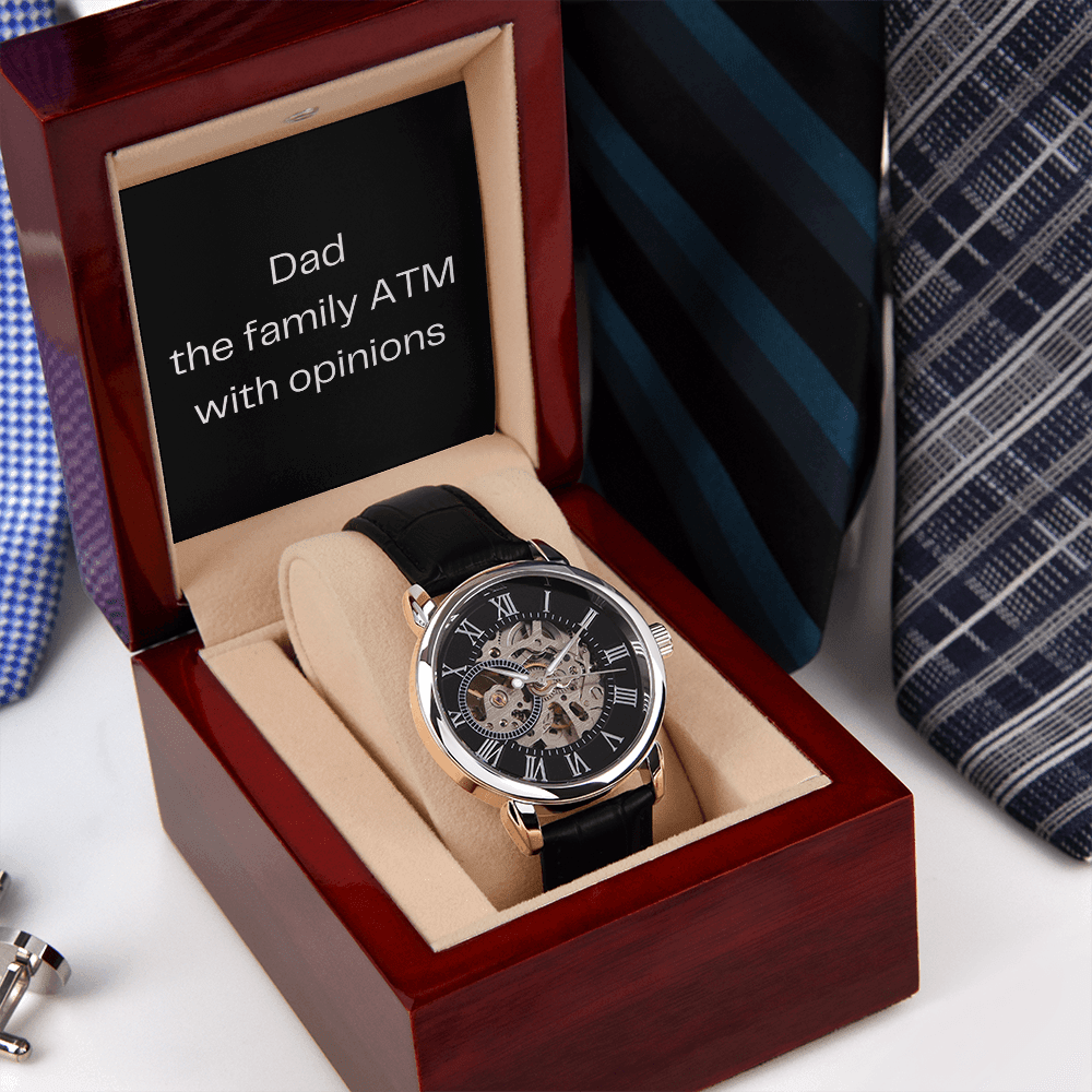 Dad. The family ATM with opinions - DearTreasure