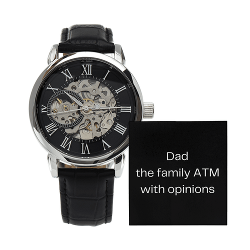 Dad. The family ATM with opinions - DearTreasure