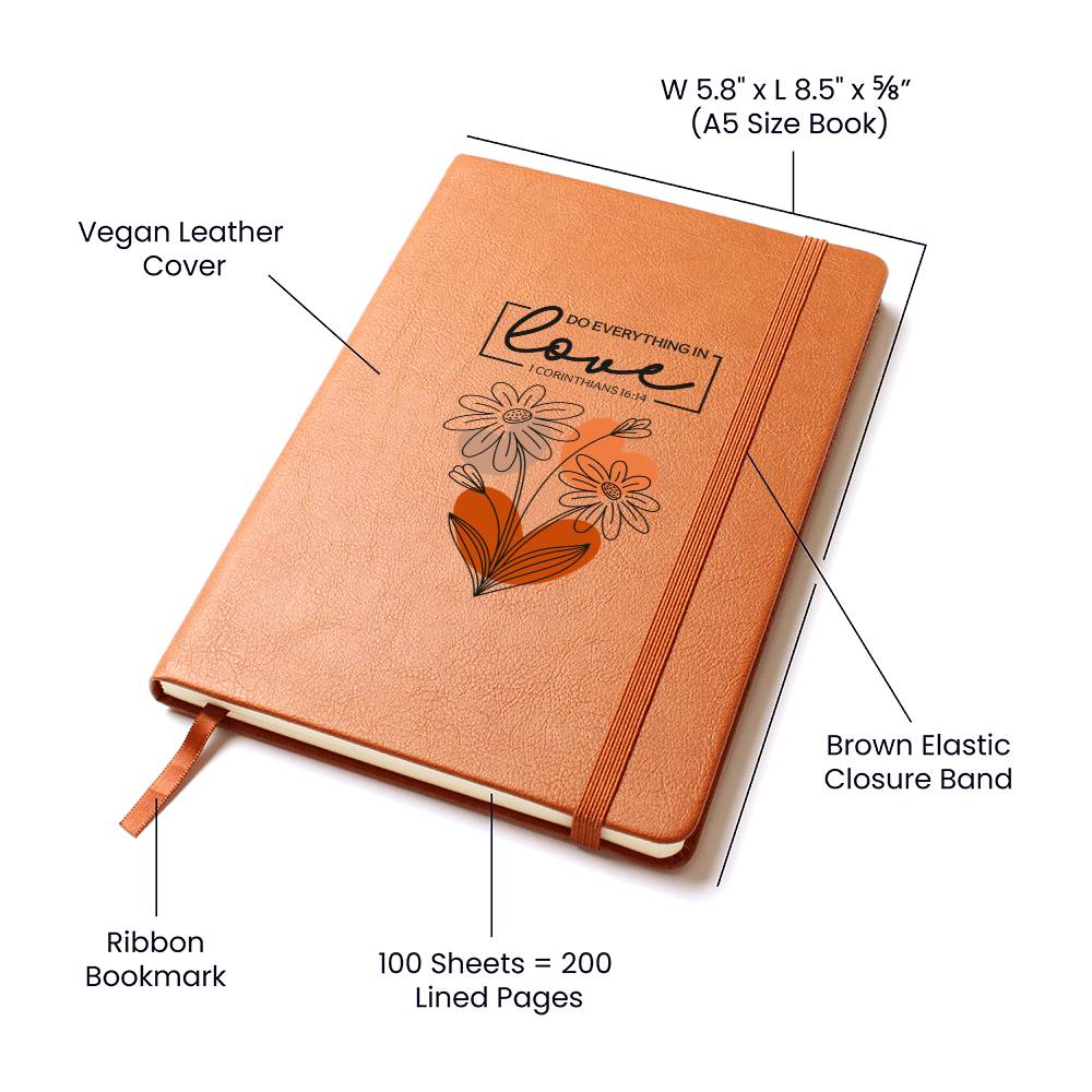 Floral Scripture Love Journal - DearTreasure