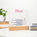 Keepsake Acrylic Bundle - Mom, I am forever thankful - DearTreasure