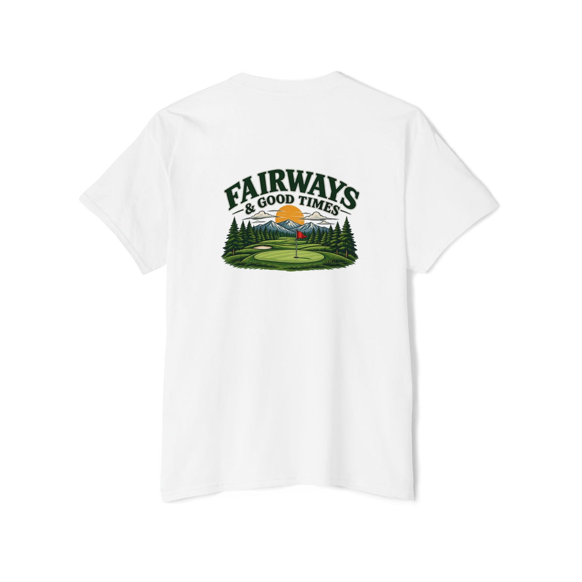Pocket Tee - Fairways & Good Times - DearTreasure