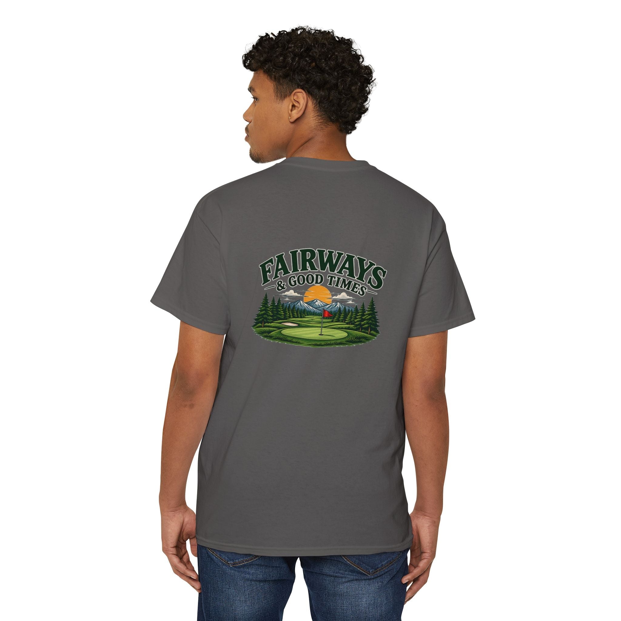Pocket Tee - Fairways & Good Times - DearTreasure