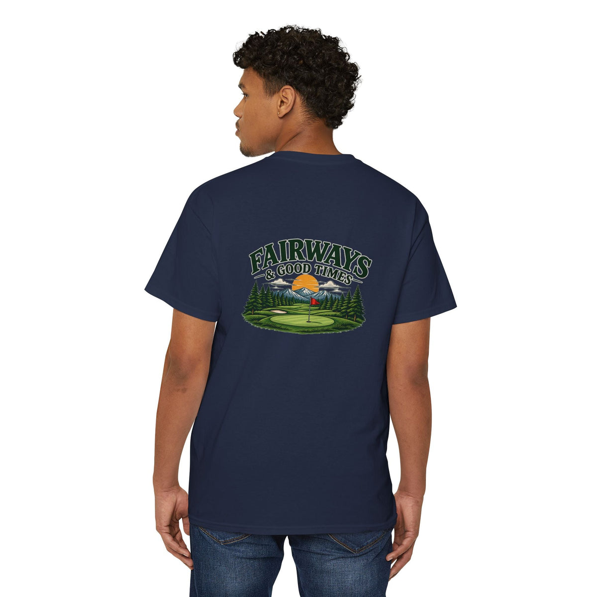 Pocket Tee - Fairways & Good Times - DearTreasure