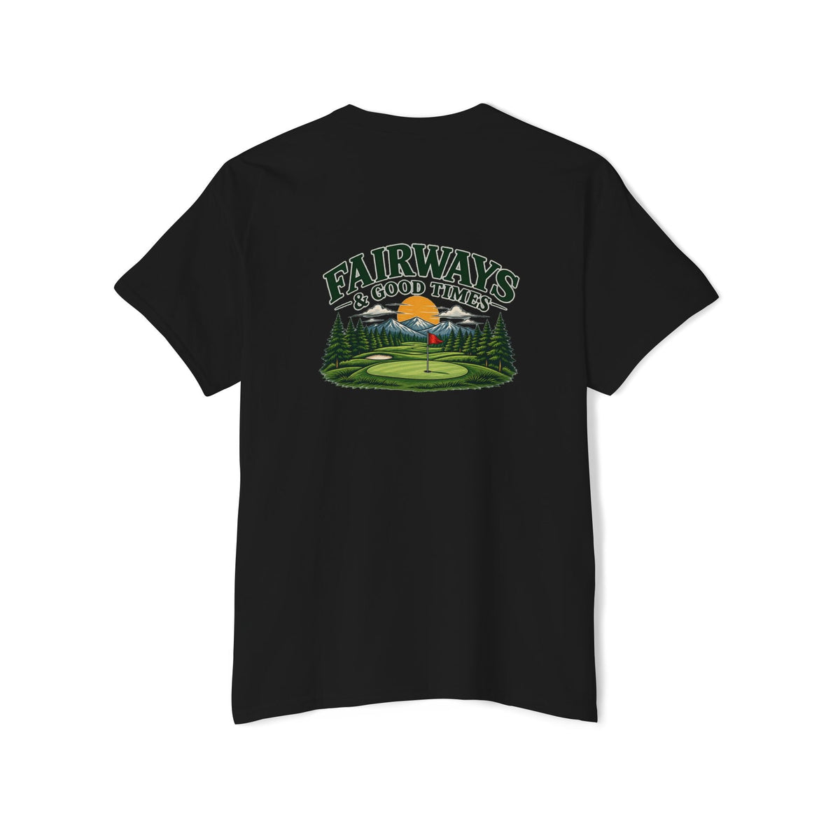 Pocket Tee - Fairways & Good Times - DearTreasure