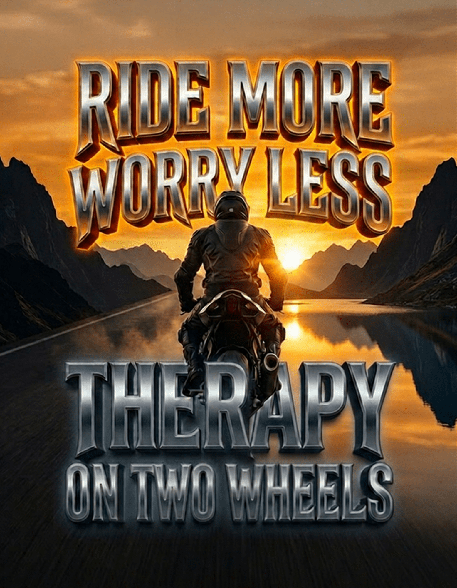 Ride More / Worry Less - DearTreasure