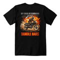 T-shirt "My Chain of Commend ends at the Handle Bars - DearTreasure