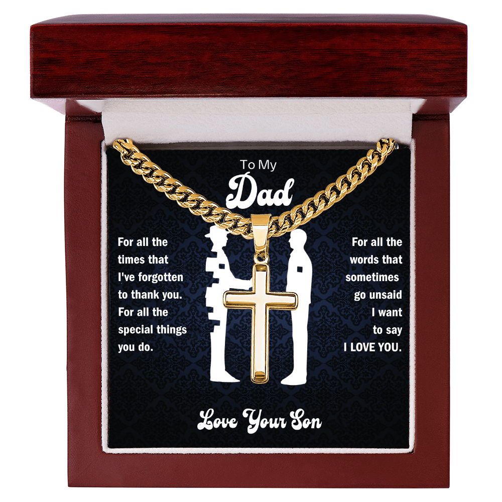 To my dad, for all the words that sometimes go unsaid, I love you - DearTreasure