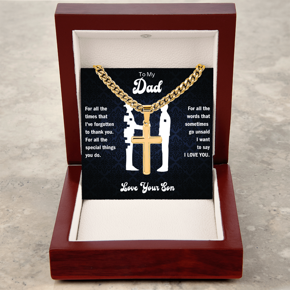 To my dad, for all the words that sometimes go unsaid, I love you - DearTreasure