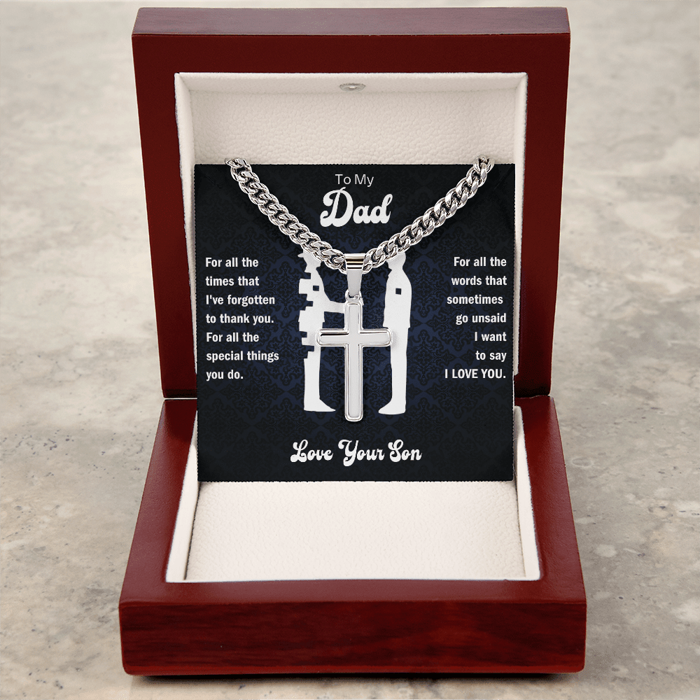 To my dad, for all the words that sometimes go unsaid, I love you - DearTreasure