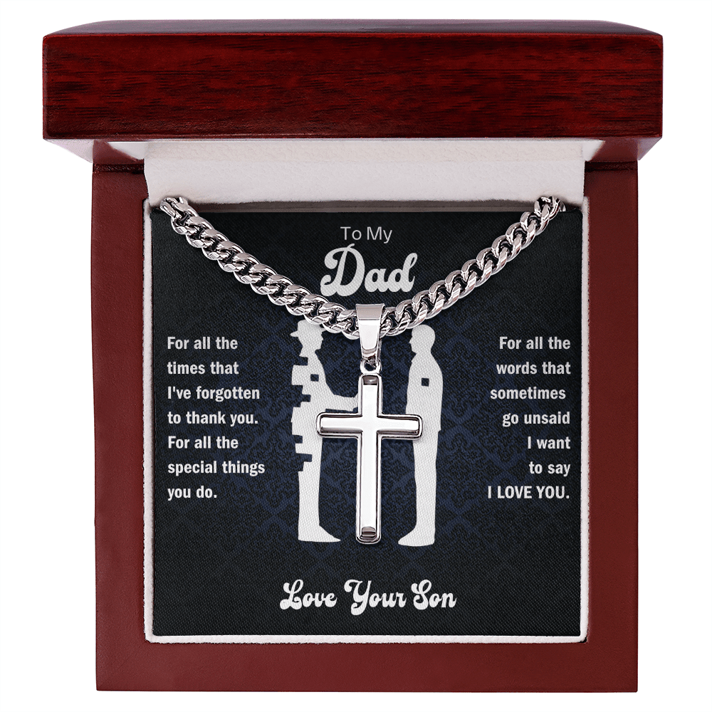 To my dad, for all the words that sometimes go unsaid, I love you - DearTreasure