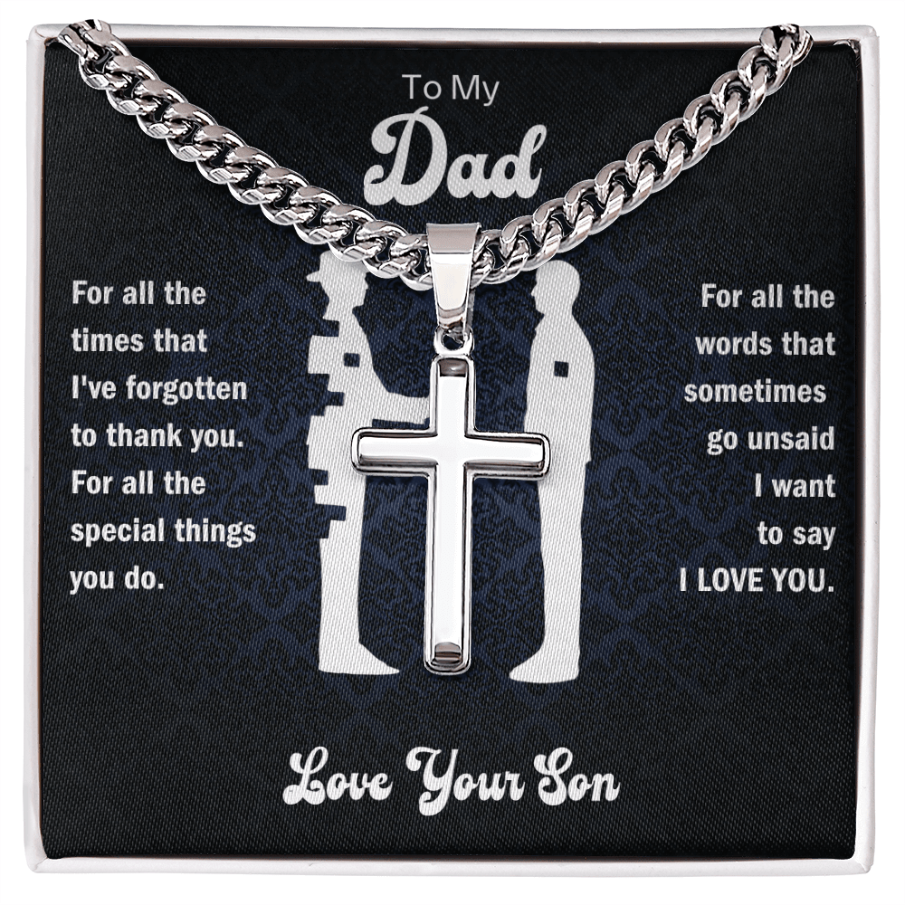 To my dad, for all the words that sometimes go unsaid, I love you - DearTreasure