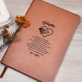 To my daughter, Butterfly Journal - Mom's Love Letter Notebook - DearTreasure