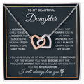 To my daughter, I will always carry you in my heart - DearTreasure