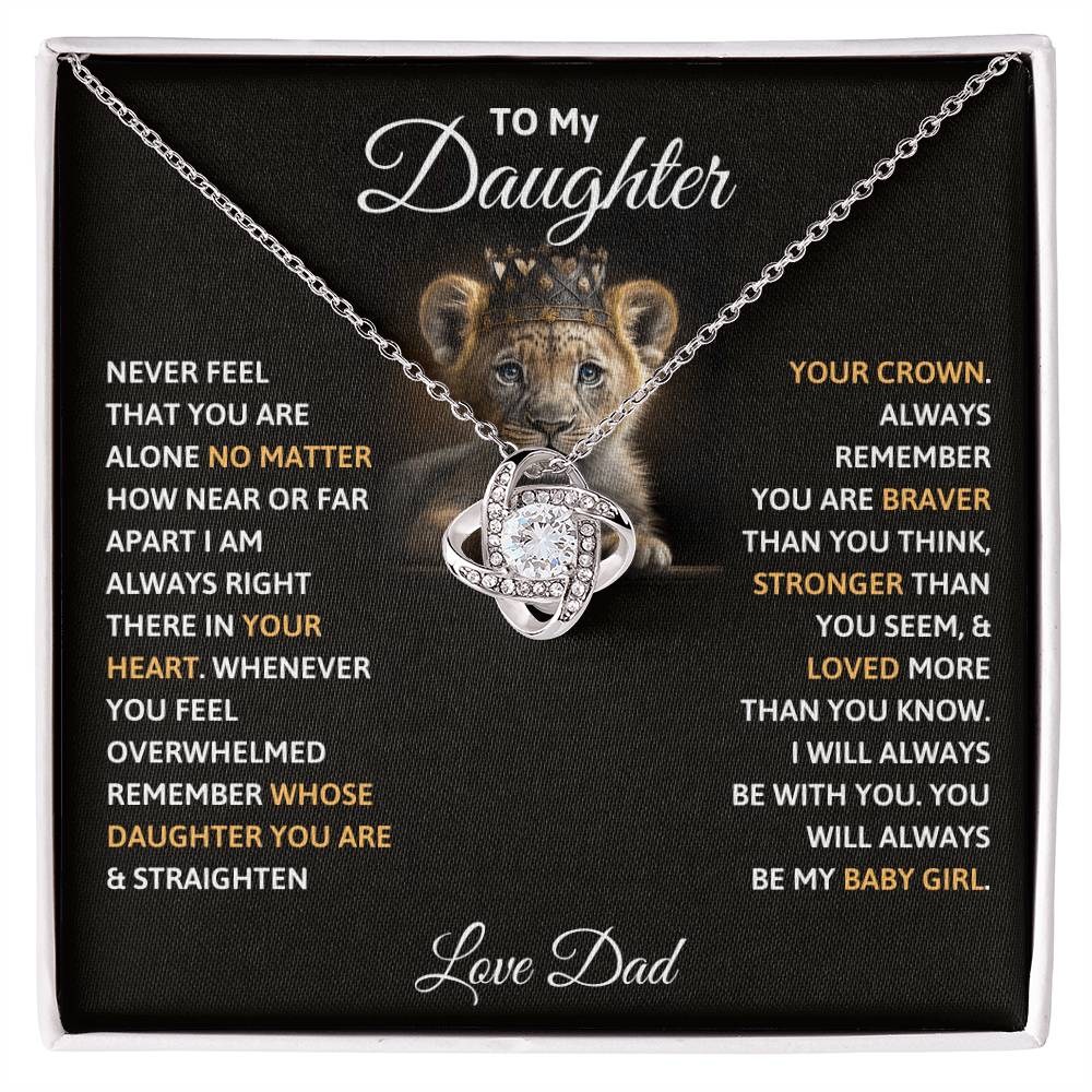To my daughter, you will always be my baby girl - DearTreasure
