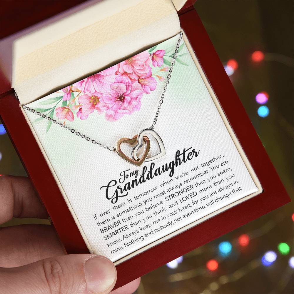 To my granddaughter, always keep me in your heart - DearTreasure