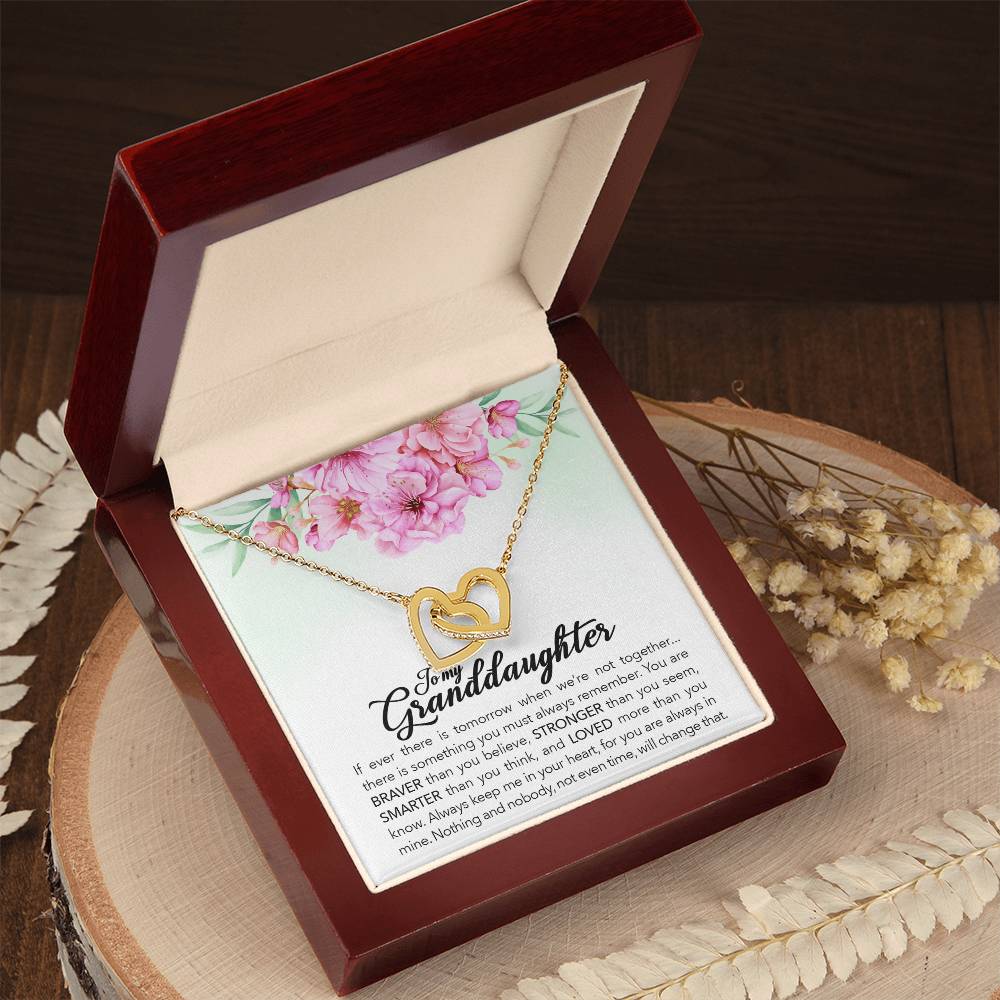 To my granddaughter, always keep me in your heart - DearTreasure