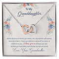 To my granddaughter, this old woman will always have your back - DearTreasure