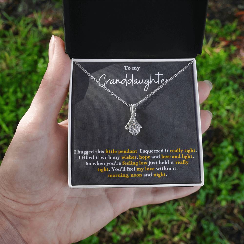 To my granddaughter, you'll feel my love within this - DearTreasure