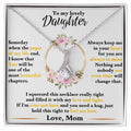 To my lovely daughter, hold this tight to feel my love - DearTreasure