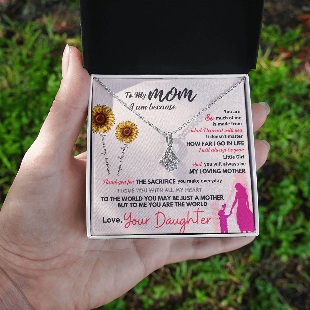 To my mom, thank you for everything - DearTreasure