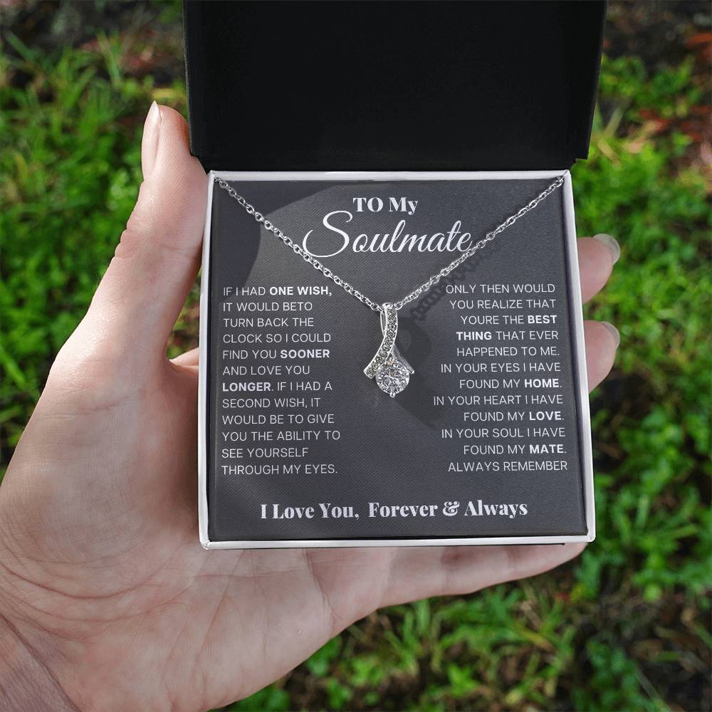 To my soulmate, in your eyes I have found my home - DearTreasure