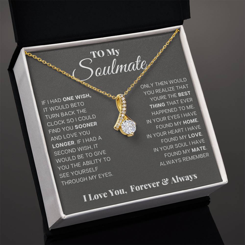 To my soulmate, in your eyes I have found my home - DearTreasure